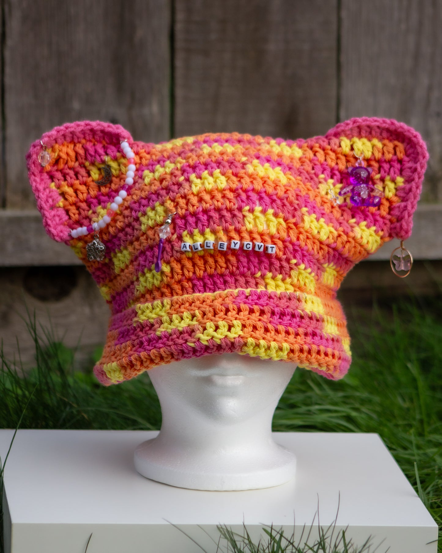 'ALLEYCVT' Cat Ear Toque (size S/M)