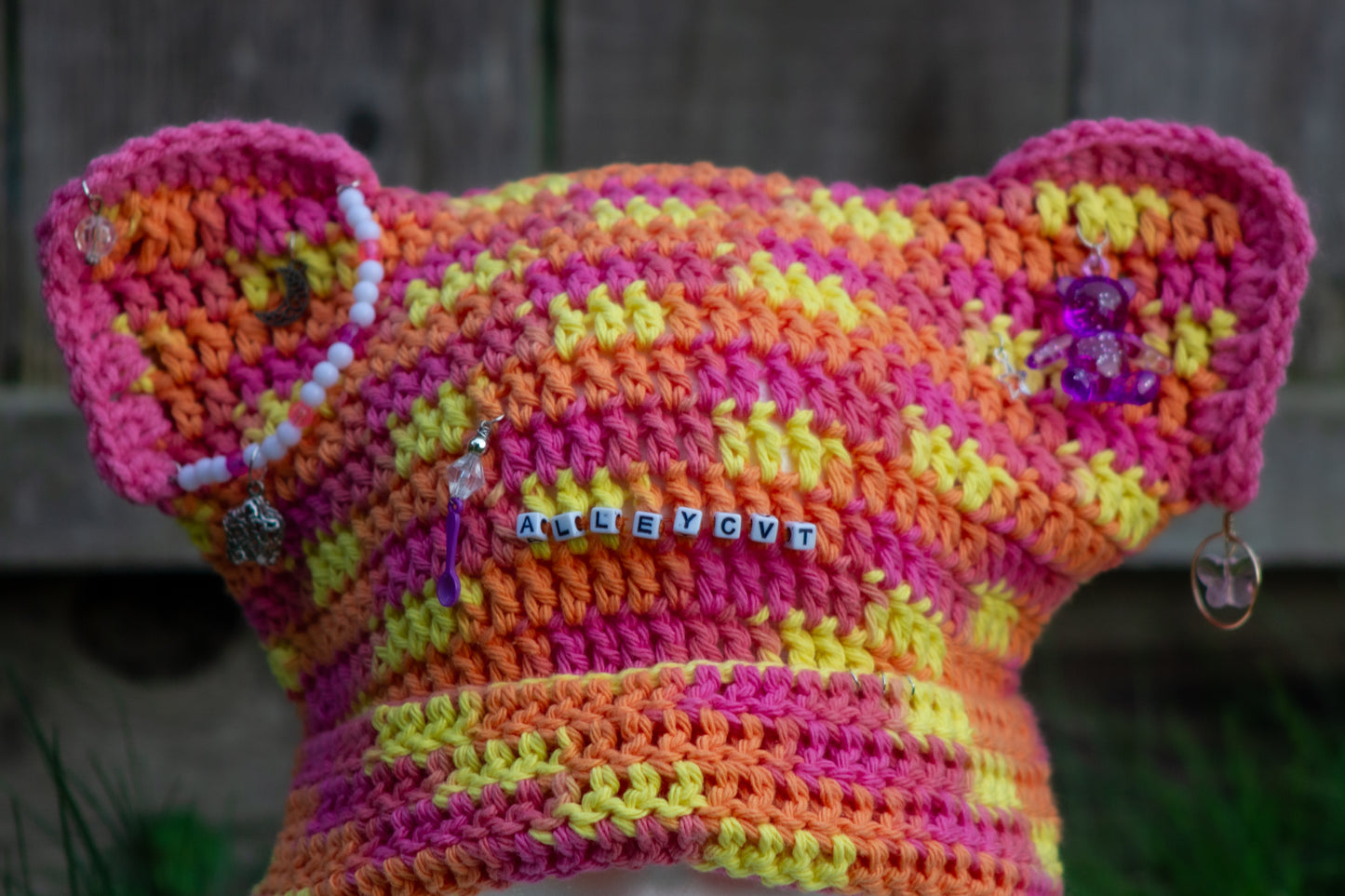 'ALLEYCVT' Cat Ear Toque (size S/M)